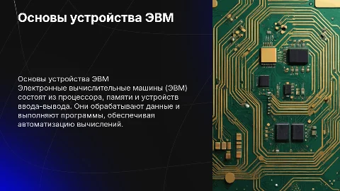 Устройство ЭВМ