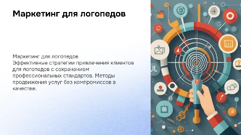Маркетинг для логопедов: Привлечение клиентов с профессионализмом