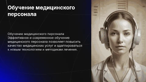 Обучение медицинского персонала