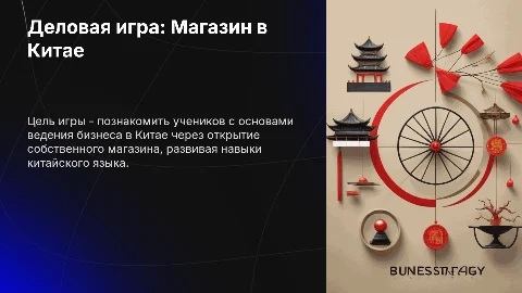 Презентация: Деловая игра для 10 класса по китайскому языку: магазин
