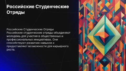 Российские Студенческие Отряды