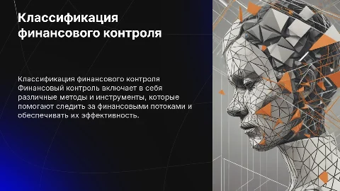 Классификация финансового контроля