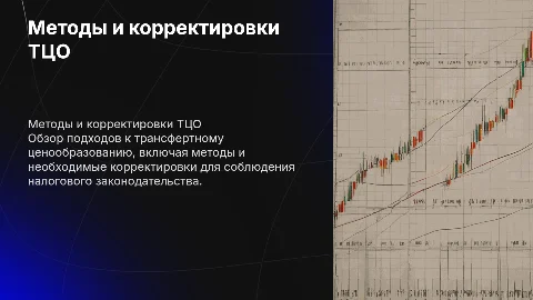 трансфертное ценообразование методы, корректировки