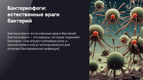 Бактериофаги