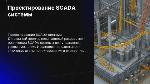 Дипломный проект по проектированию SCADA системы