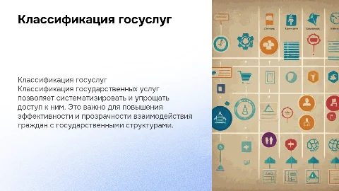 классификация государственных услуг