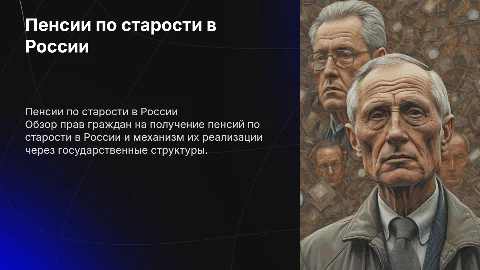 Право граждан на пенсии по старости в России