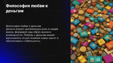 Я люблю деньги