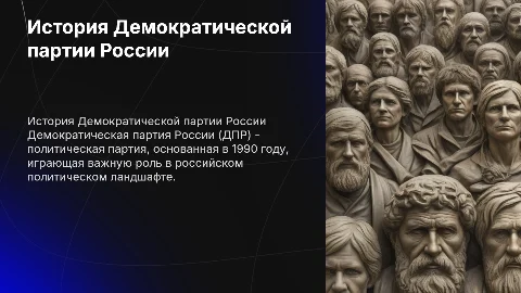 демократическая партия России(ДПР) -