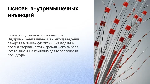что такое внутримышечная инъекция. какие правила соблюдаются