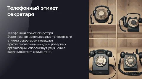 Телефонный этикет секретаря для повышения имиджа организации