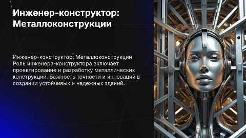 Инженер конструктор металлокструкций