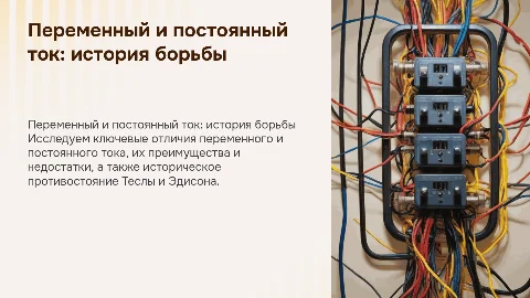 Переменный и постоянный ток: достоинства и недостатки