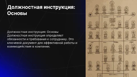 Должностная инструкция