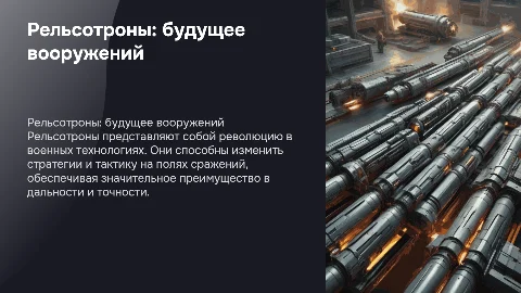 От лаборатории к полю боя: как рельсотроны меняют правила игры