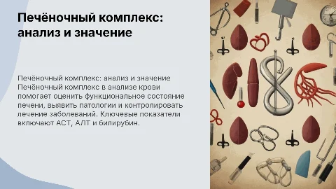 Печёночный комплекс в анализе крови