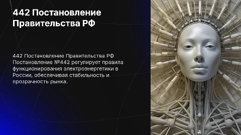 442 постановление правительства рф об электроэнергетике
