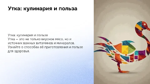 утка и ее способы приготовления, жизнь, кулинария, рецепт, польза