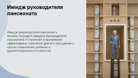 Анализ имиджа руководителя пансионата «Сталетов»