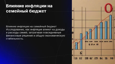 Доходы и расходы семей: влияние инфляции на экономику