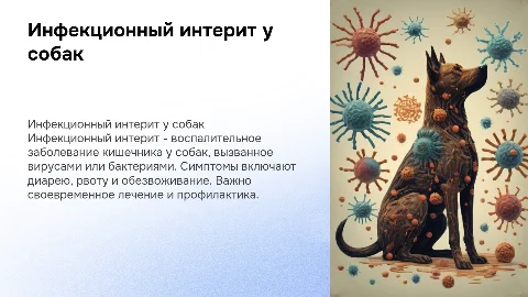 Инфекционный интерит собак