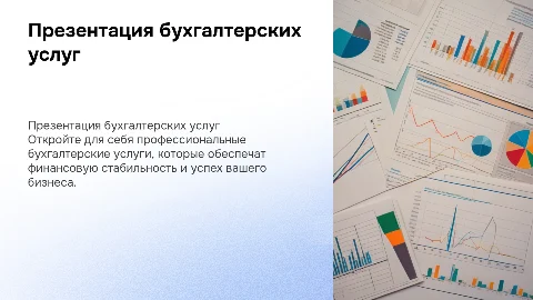 Презентация бухгалтерских услуг