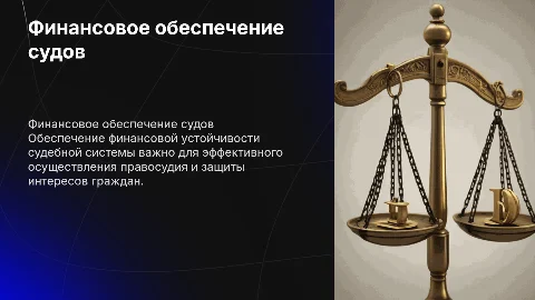 финансово экономическое обеспечение деятельнсти судов