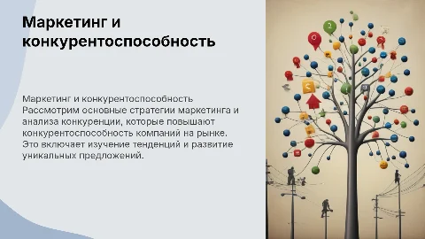 маркетинг и конкуренция. конкурентоспособность