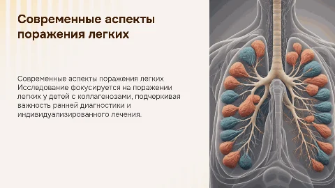 Современные аспекты поражения легких при коллагенозах