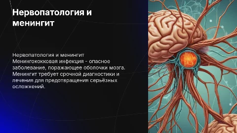 Нервопатология.Менингококковая инфекция.Менингит