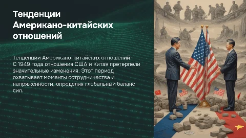 Тендеции развития Американо-китайских отношений 1949-2012 гг