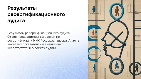 Предварительные результаты ресертификационного аудита НИК