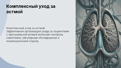 Комплексный уход за пациентами с бронхиальной астмой