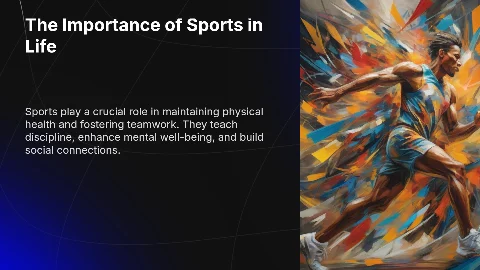 Sport in Our Life: Spotlight 8