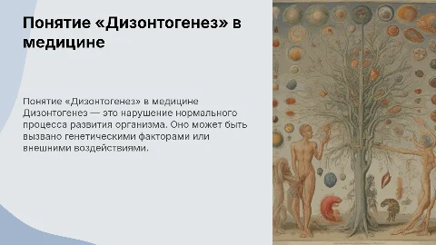 Понятие «Дизонтогенез»