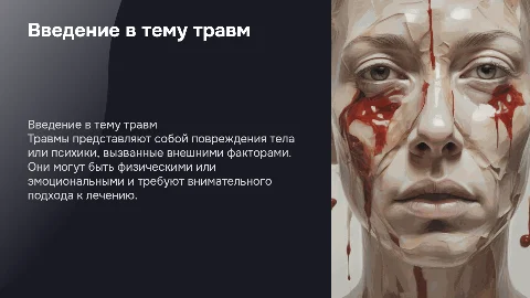 травмы