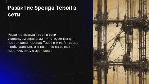 Развитие бренда Teboil в Online