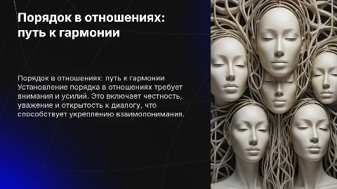 как навести порядок в отношениях
