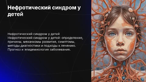 Нефротический синдром у детей: диагностика и лечение