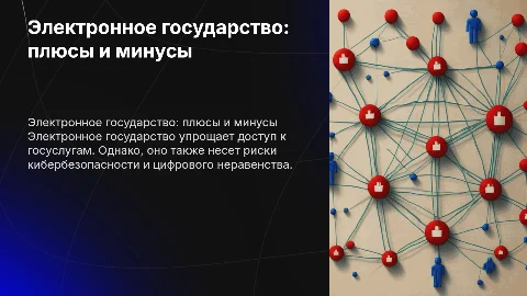 Электронное государство: за и против