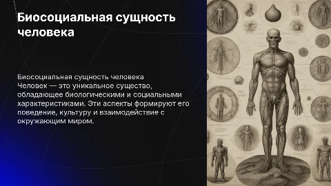 Биосоциальная сущность человека. Урок по обществознанию