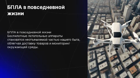 БПЛА в повседневной жизни