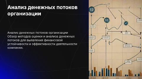 Анализ и оценка денежных потоков организации
