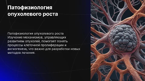 Патофизиология опухолевого роста