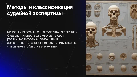 Методы судебной экспертизы и их классификация