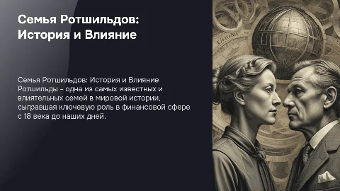 Подробно про семью Ротшильдов: история и влияние