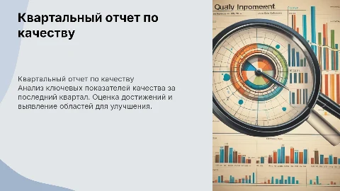 квартальный отчет по качеству