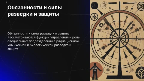 Обязанности органов управления в радиационной и химической защите
