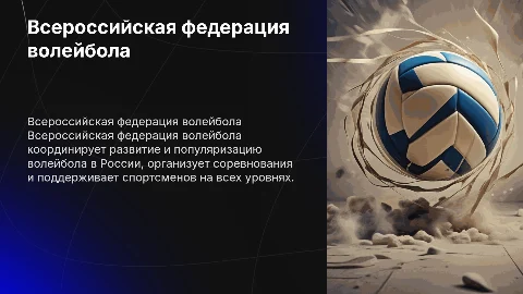 Всероссийская федерация волейбола