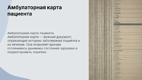 амбулаторная карта